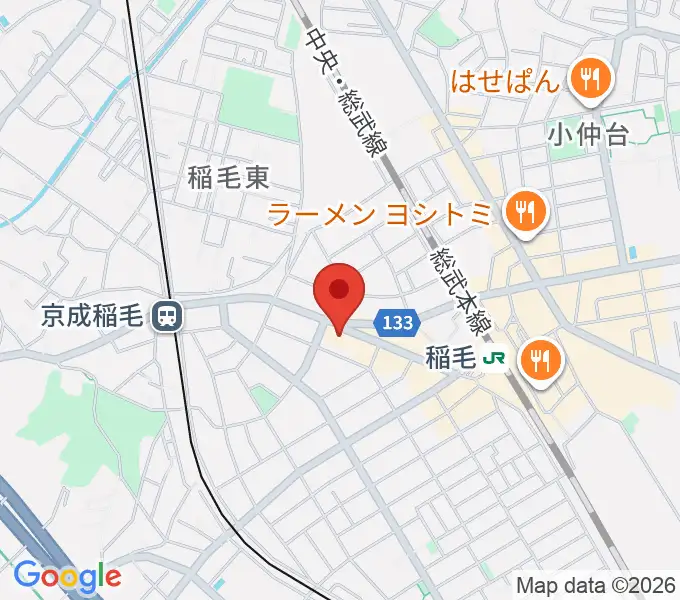 稲毛K'S DREAMの地図