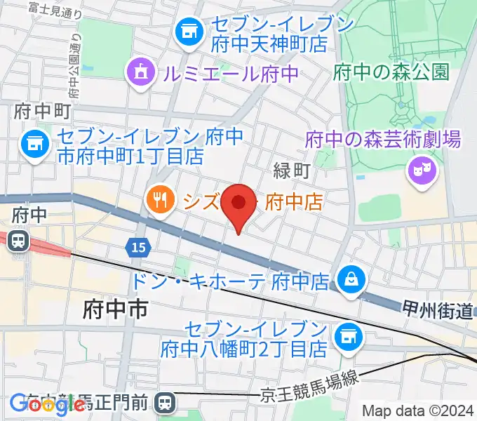 府中Flightの地図