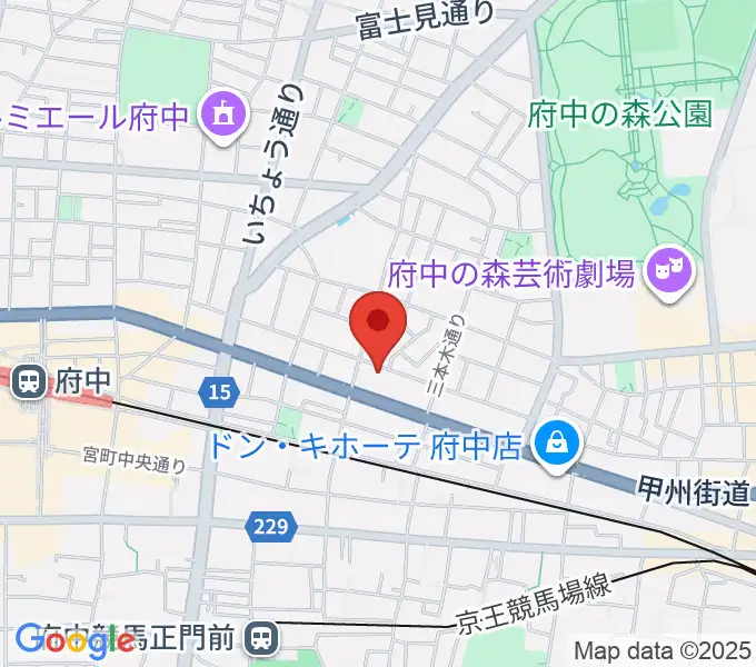府中Flightの地図