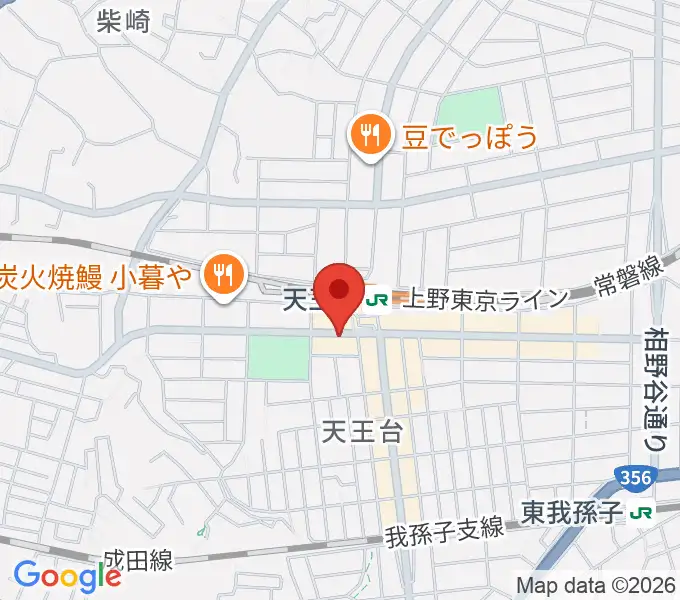 オールディスプレイ・ハコの地図