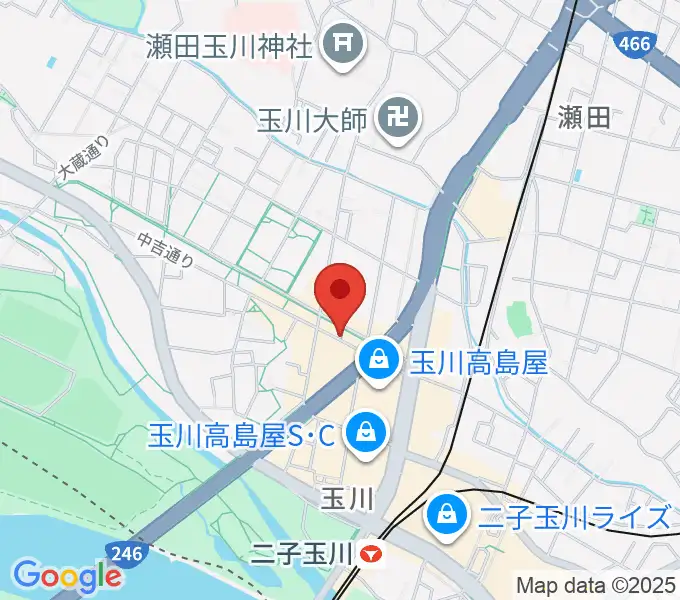 二子玉川GEMINI Theaterの地図