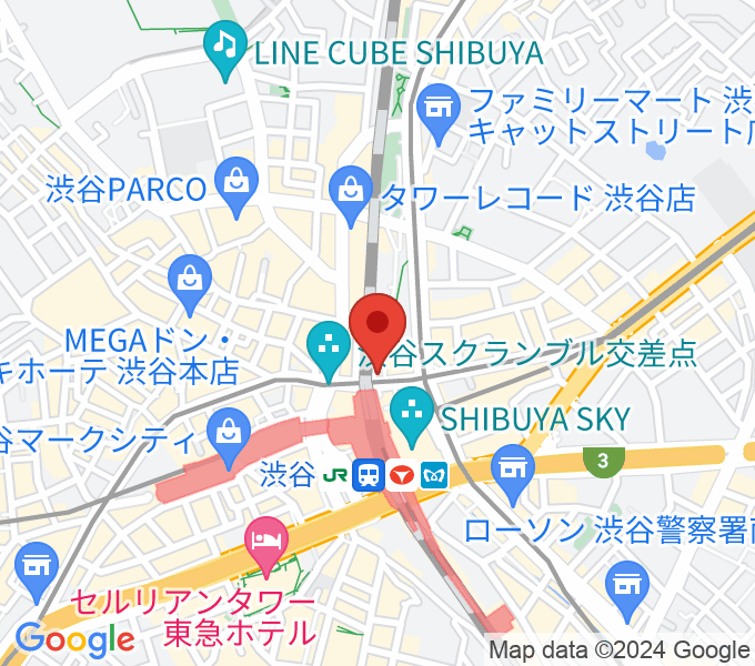 渋谷ミクロコスモスの場所