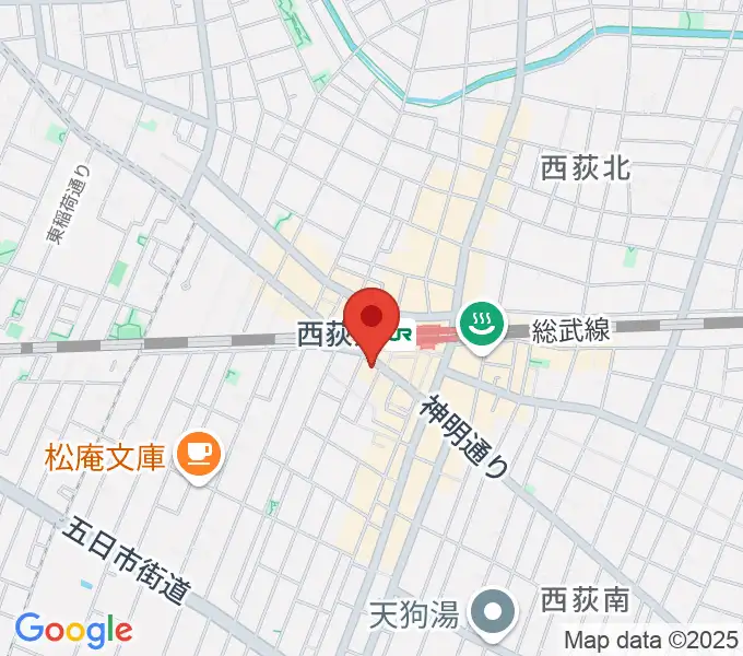 西荻窪クラップ・クラップの地図