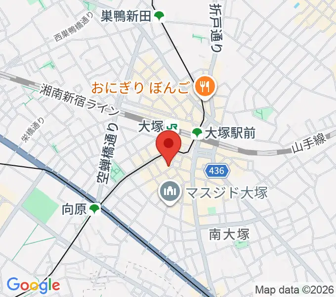 大塚Deepaの地図