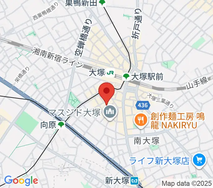 大塚Dining Bar 海の地図