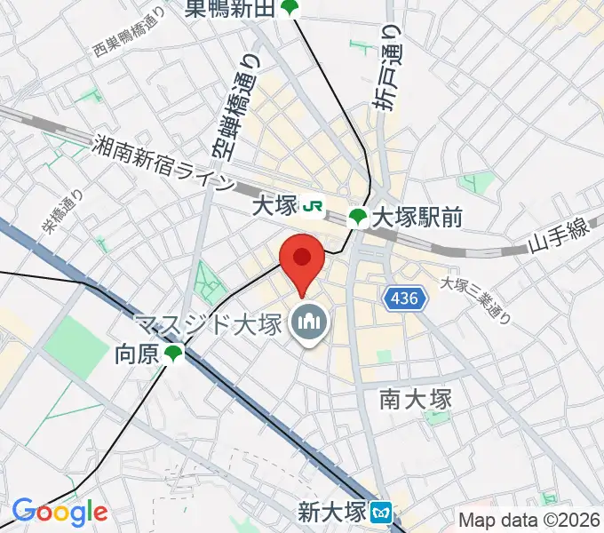 大塚Dining Bar 海の地図