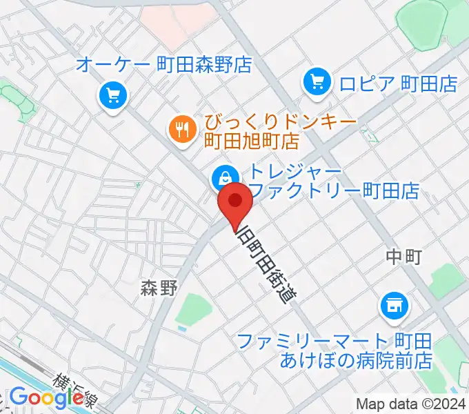 町田SDRの地図