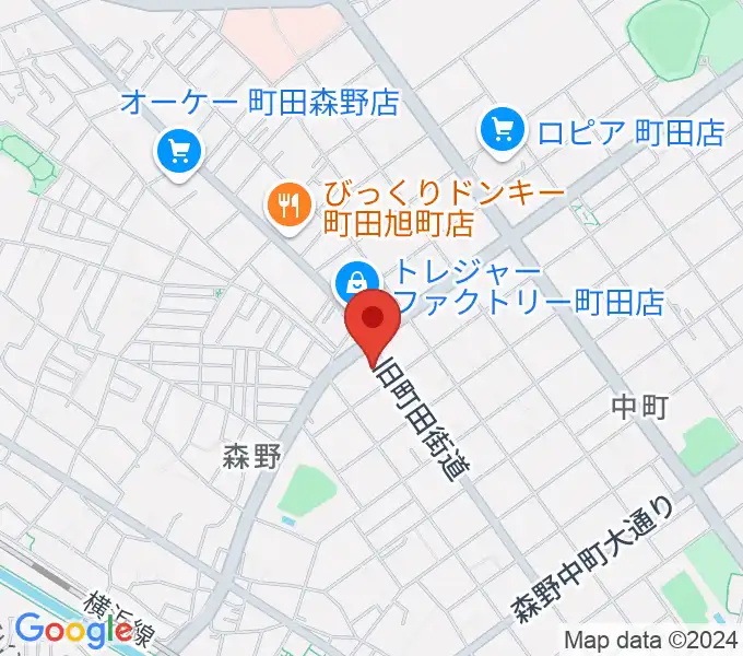 町田SDRの地図