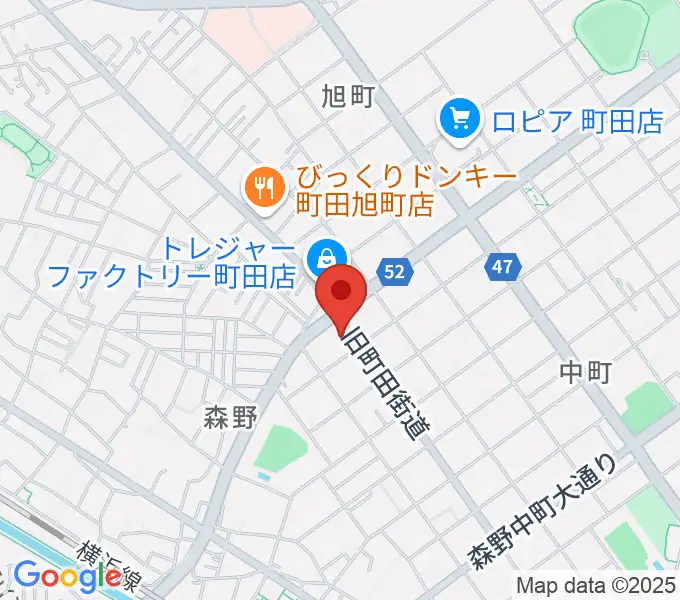 町田SDRの地図