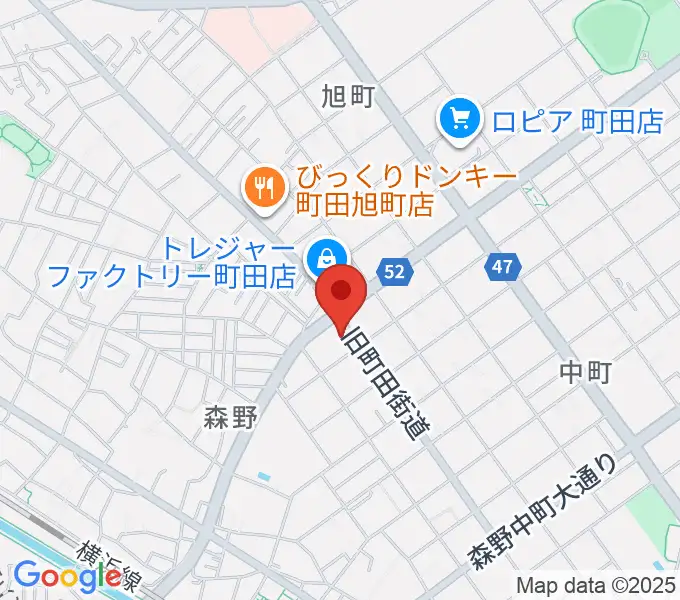 町田SDRの地図