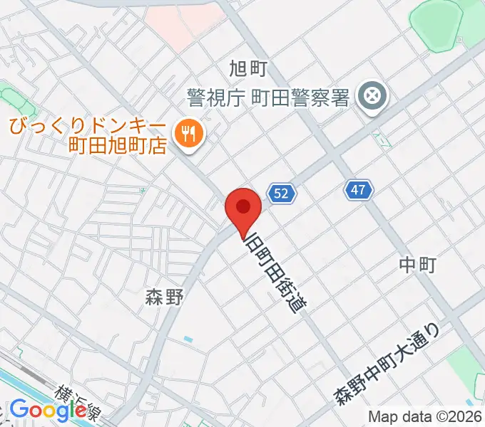 町田SDRの地図