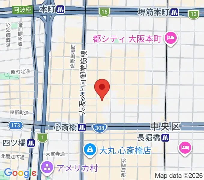 IMIボイストレーニング・ボーカルスクールの地図