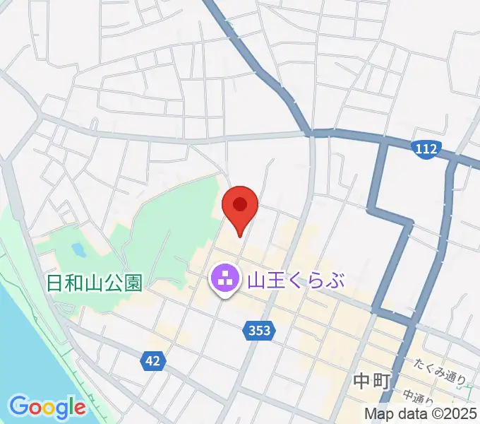 酒田市港座の地図