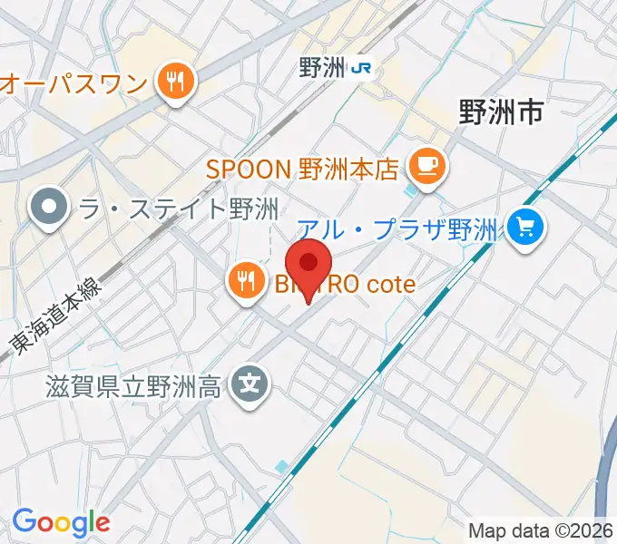 滋賀バリハリの地図