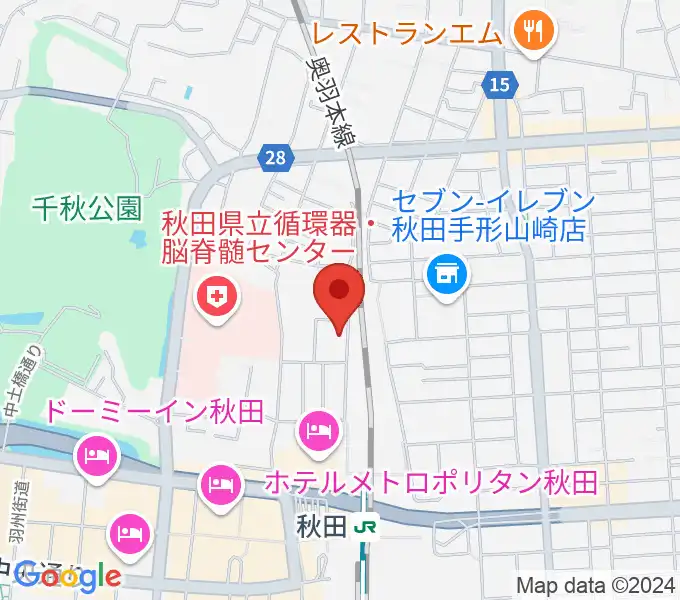 ファンミュージックシステムズの地図