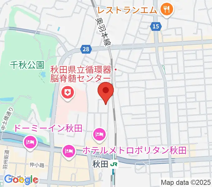 ファンミュージックシステムズの地図