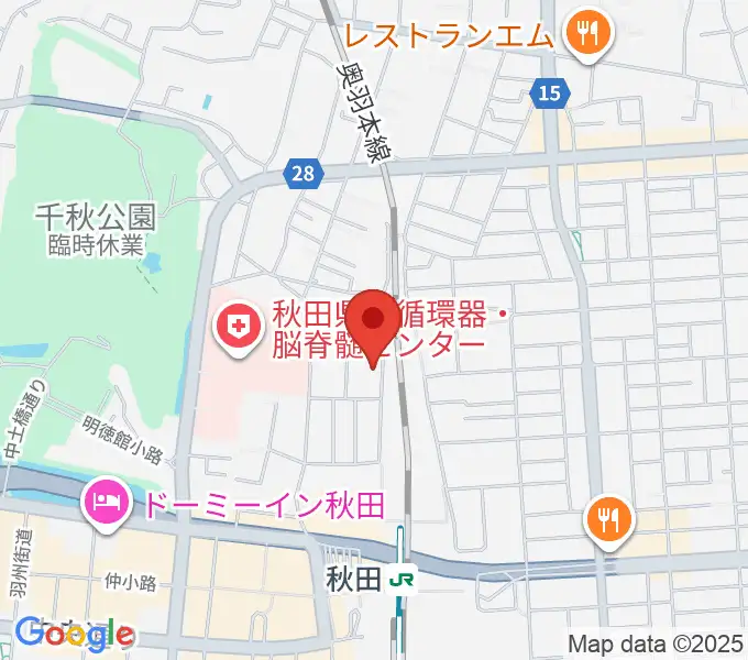 ファンミュージックシステムズの地図