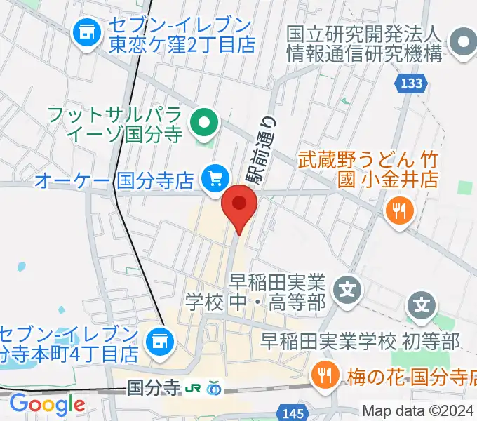 国分寺Morganaの地図