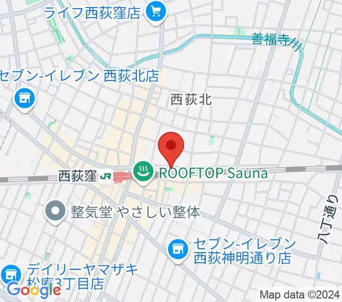 音や金時の地図