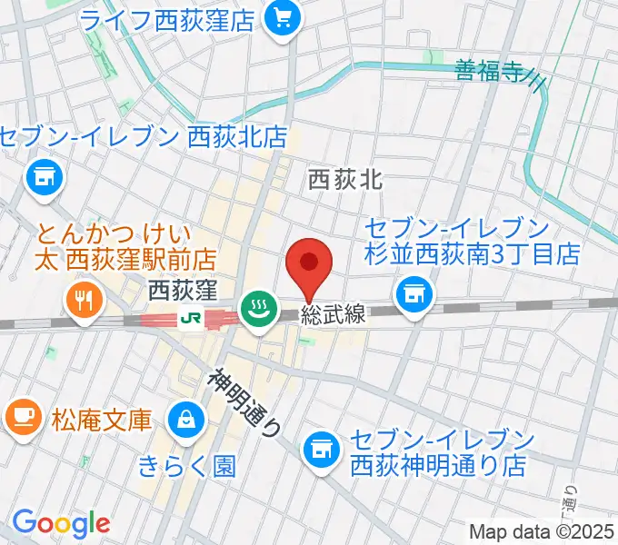 音や金時の地図
