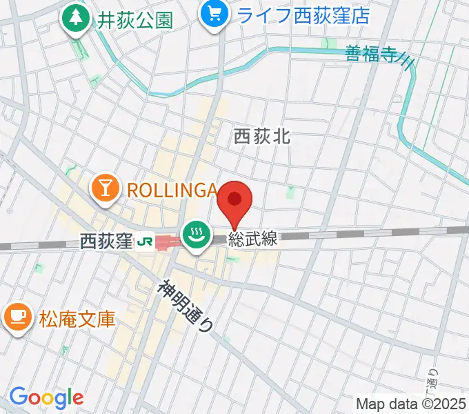 音や金時の地図