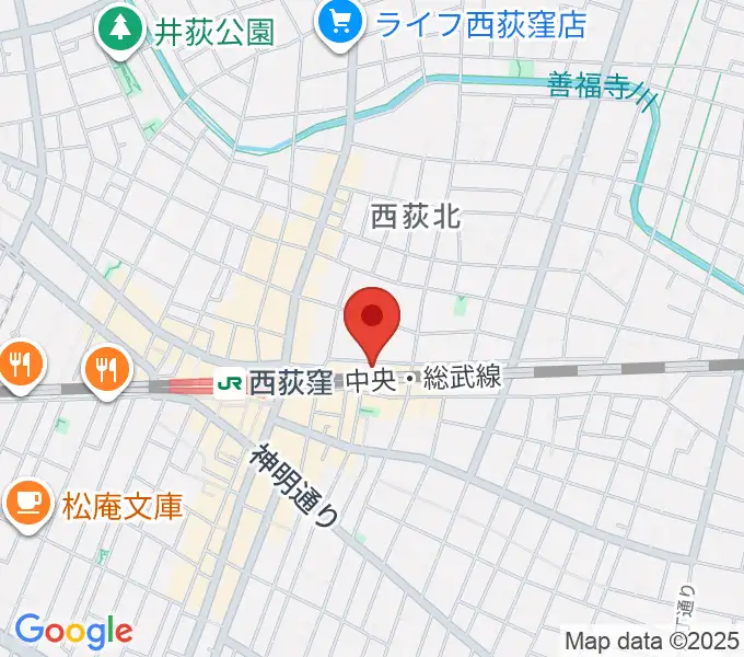 音や金時の地図