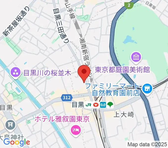 弦楽器専門店シレーナの地図