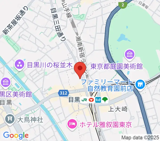 弦楽器専門店シレーナの地図