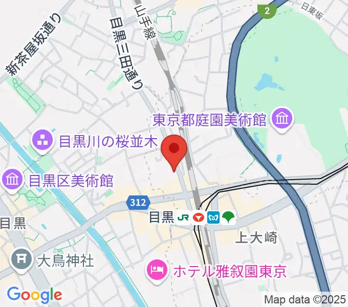 弦楽器専門店シレーナの地図