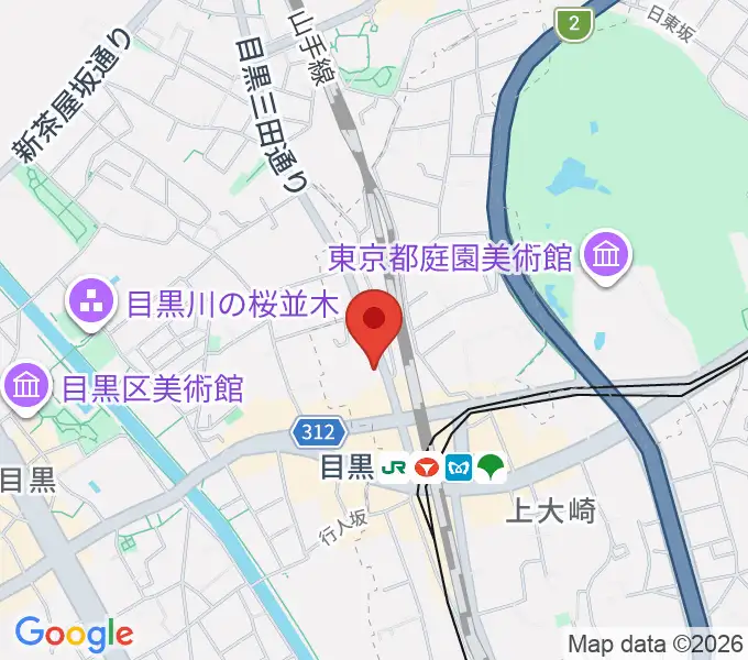 弦楽器専門店シレーナの地図