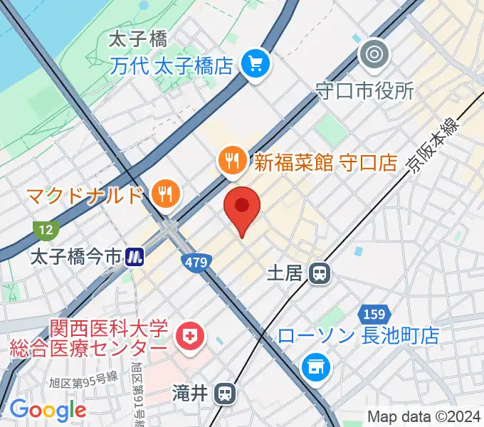 Studio Orqueの地図