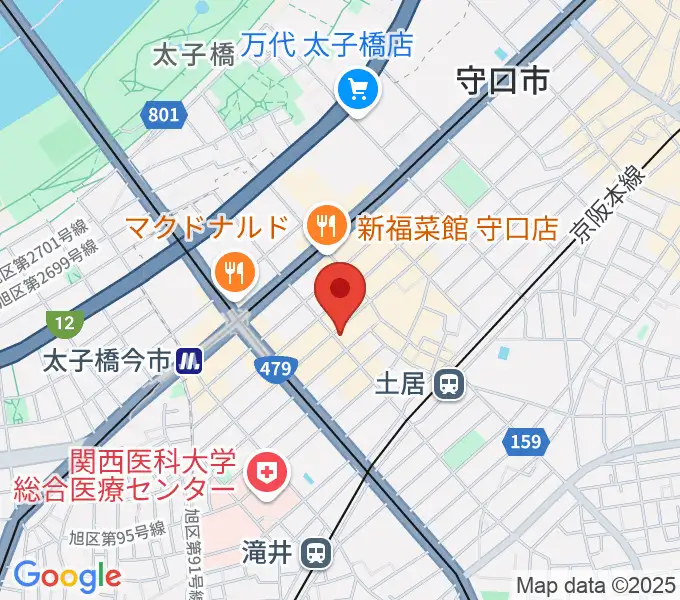 Studio Orqueの地図