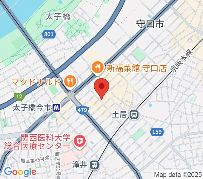 Studio Orqueの地図
