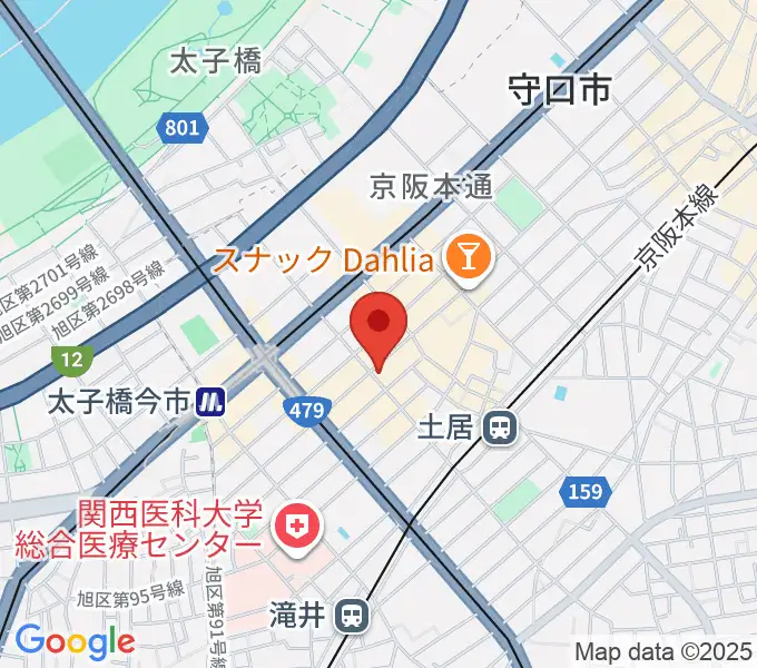 Studio Orqueの地図