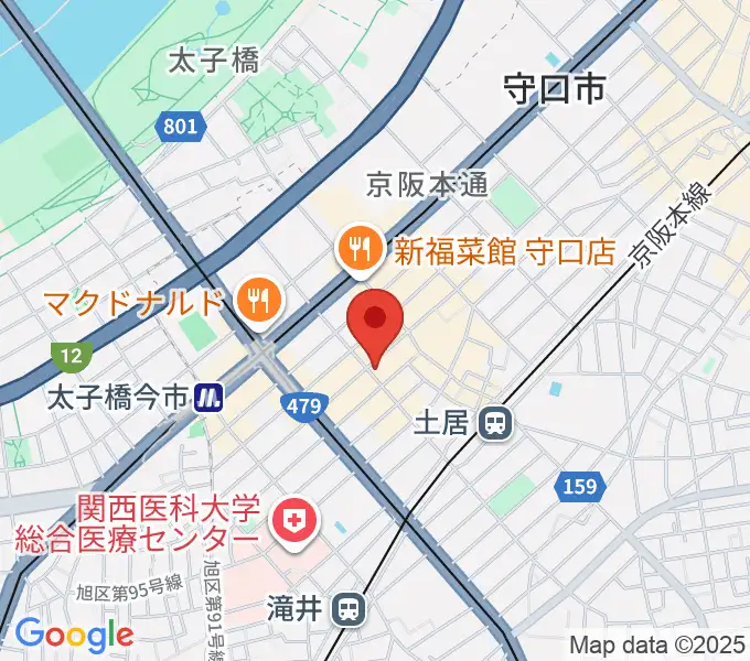 Studio Orqueの地図