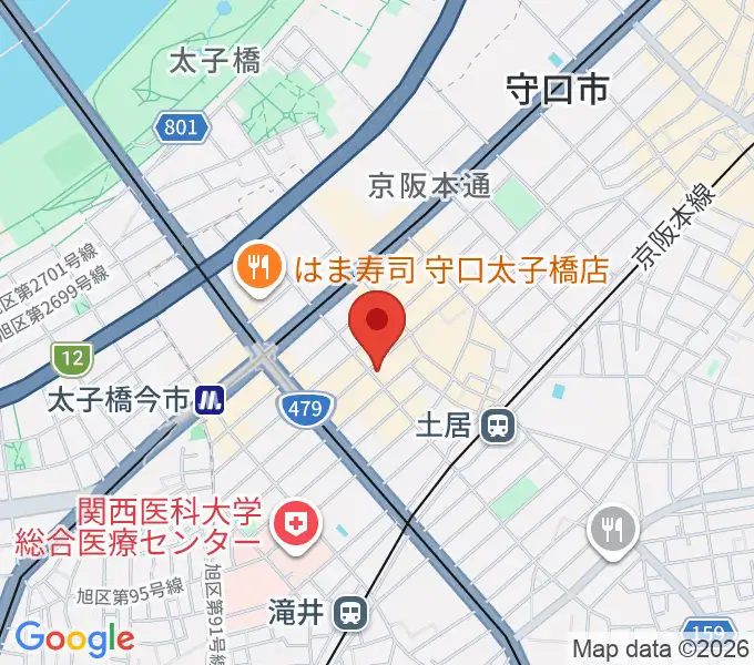 Studio Orqueの地図