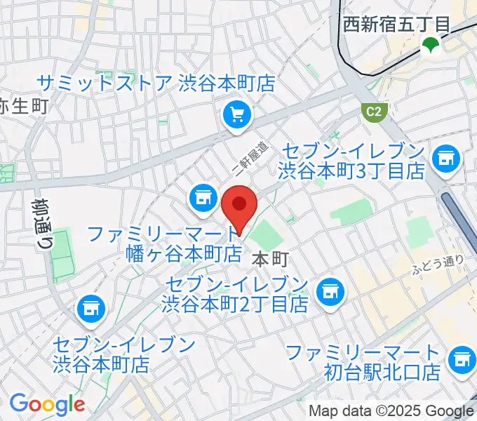ライズワンの地図