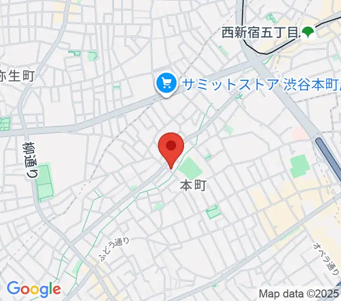 ライズワンの地図