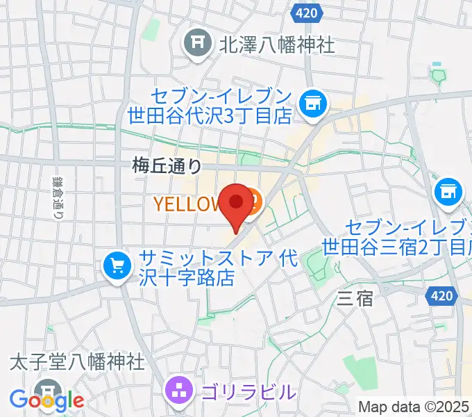 rainford studioの地図