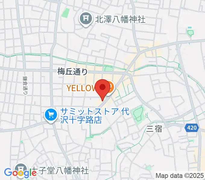 rainford studioの地図