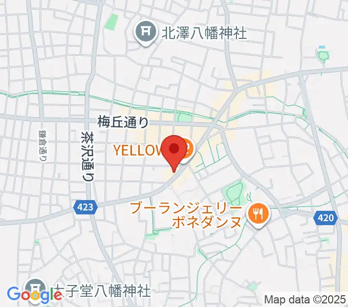 rainford studioの地図