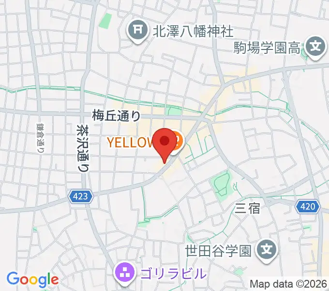 rainford studioの地図