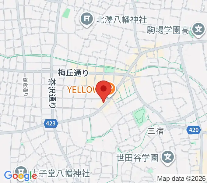 rainford studioの地図