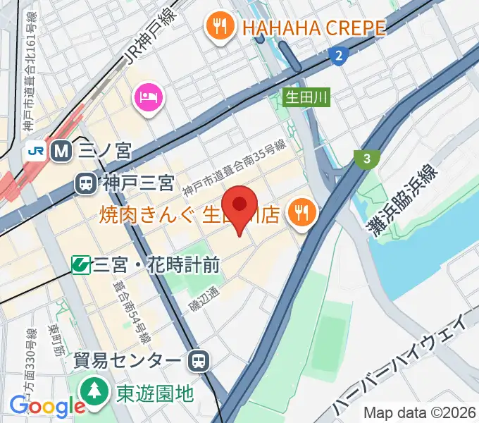 ケイステイションの地図