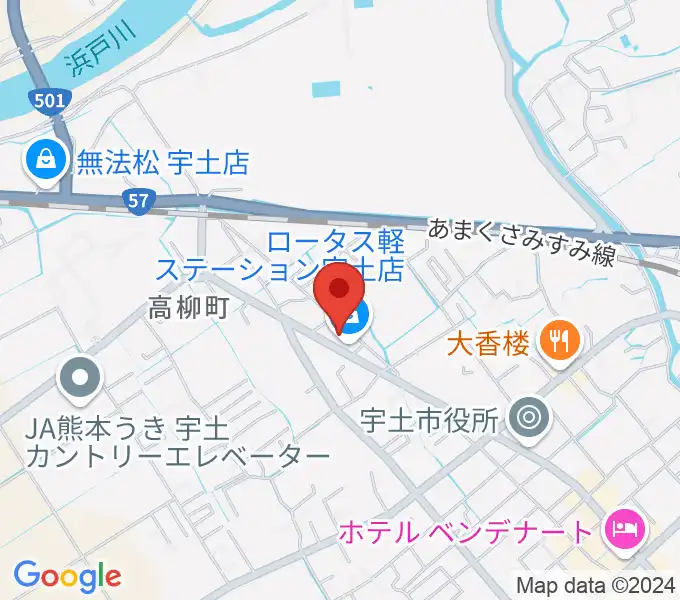 リップレコードボイストレーニング教室の地図