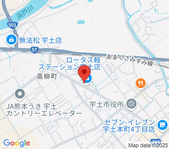 リップレコードボイストレーニング教室の地図