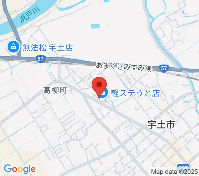 リップレコードボイストレーニング教室の地図