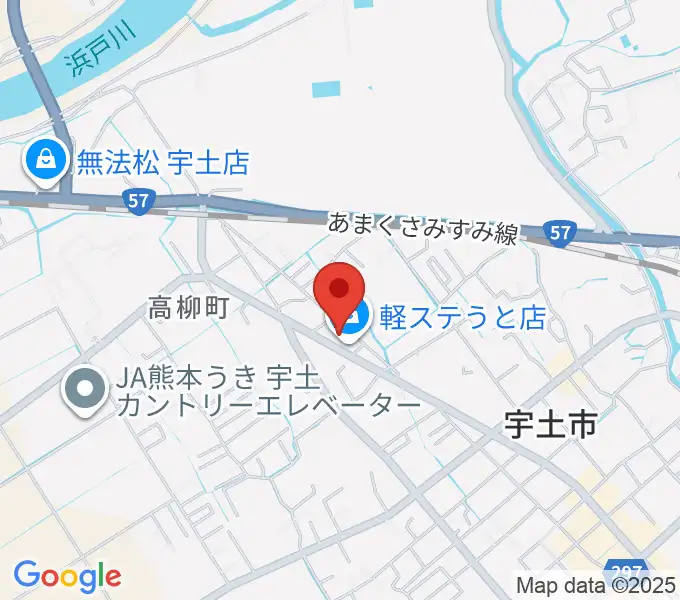 リップレコードボイストレーニング教室の地図