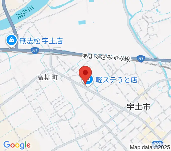 リップレコードボイストレーニング教室の地図