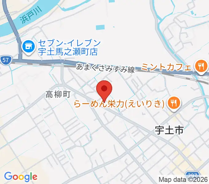 リップレコードボイストレーニング教室の地図